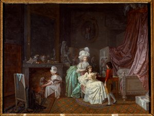 Coiffure familiale dans l