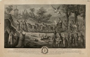 Marche des puissances alliées contre la France - Jean Baptiste Marie Louvion