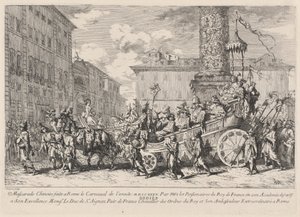 Mascarade chinoise faite à Rome - Jean Baptiste Marie Pierre