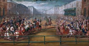 Le pompeux Carrousel des Galantes Amazones des Quatre Parties du monde - Jean Baptiste Martin