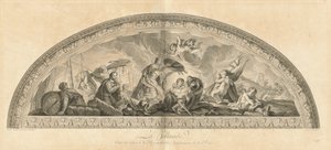 La Hollande Cintre du Salon de la Paix en face des Appartements de la Reine [pl. 48]