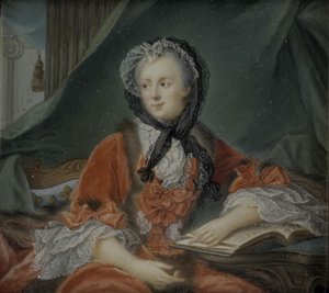 Portrait de Marie Leszczinska, Reine de France (1703-1768) - Jean Baptiste Masse