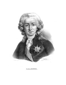 Charles Alexandre de Calonne, vers 1820