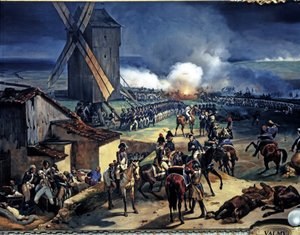 RÉVOLUTION FRANÇAISE: Bataille de Valmy, 20/9/1792 (détail)