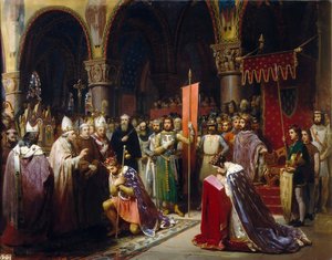 Le roi Louis VII prend l