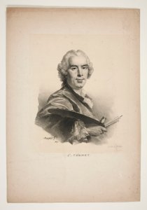 Portrait de Joseph Vernet - Jean Baptiste Mauzaisse