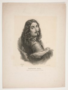 Portrait de Salvator Rosa - Jean Baptiste Mauzaisse