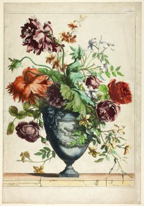 Vase Bleu - Jean Baptiste Monnoyer