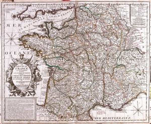 Carte du Royaume de France