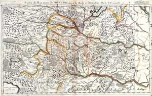 Carte de la partie sud-occidentale du Royaume de Hongrie (Gravure) - Jean Baptiste Nolin