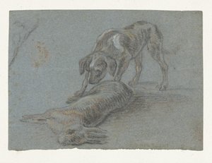 Chien près d
