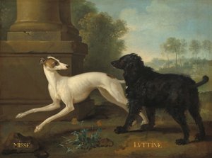 Misse et Luttine, 1729 - Jean Baptiste Oudry