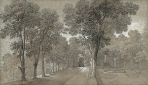 Vue du parc à Arcueil - Jean Baptiste Oudry