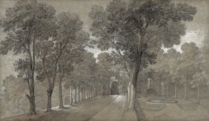 Vue du parc à Arcueil, 1744 - Jean Baptiste Oudry