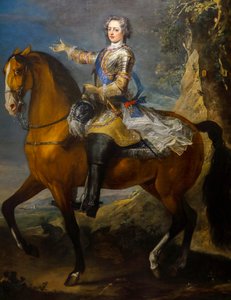 Jeune Louis XV, roi de France - Jean Baptiste & Parrocel Charles (1688 1752) van Loo