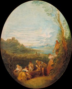 Printemps - Jean Baptiste Pater