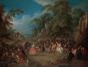 La Foire de Bezons, vers 1733