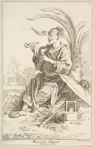 Magicien chinois - Jean Baptiste Perronneau