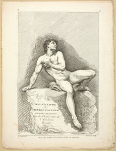 Figure (recto et verso), du Second livre de figures d’Académies gravées en Partie par les Professeurs de l’Académie Royale - Jean Baptiste Perronneau