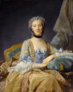 Madame de Sorquainville - Jean Baptiste Perronneau