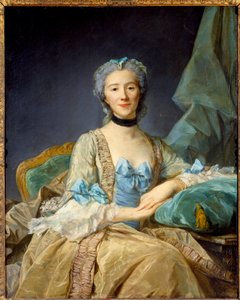 Portrait de Madame de Sorquainville - Jean Baptiste Perronneau