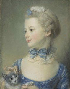 La petite fille avec le chat Marie-Anne Huquier