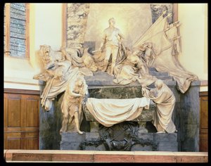 Tombeau du maréchal Maurice de Saxe, 1756-77 - Jean Baptiste Pigalle