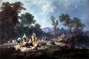 Paysage boisé