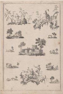Ornements de chinoiserie - Jean Baptiste Pillement