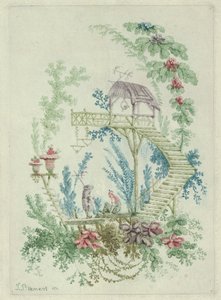 Chinoiserie de Nouvelle Suite de Cahiers de Dessins Chinois, 1790-99