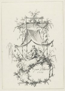 Composition en style chinoiserie - Jean Baptiste Pillement