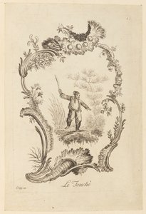 Le Touché, de "Le Cinq Sens" - Jean Baptiste Pillement