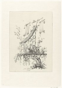 Composition ornementale de style chinoiserie