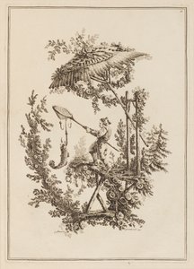 Planche 11, de "Suite de Douze Pêcheurs et Chasseurs" - Jean Baptiste Pillement