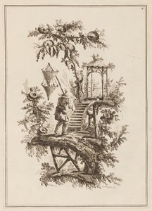 Planche 4, "Suite de douze Pêcheurs et Chasseurs"