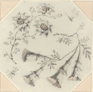 Fleurs de trompette et marguerites