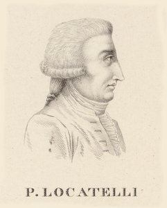 Portrait du violoniste et compositeur Pietro Antonio Locatelli 1695-1764 - Jean Baptiste Ponce Lambert