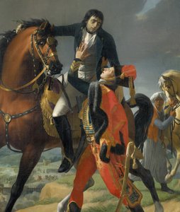 Mort du général Louis Charles Antoine Desaix à la bataille de Marengo le 14 juin 1800 - Jean Baptiste Regnault