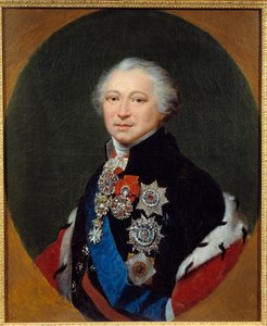 Portrait du Prince Alexandre Borissovitch Kourakine - Jean Baptiste Regnault