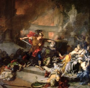 La Mort de Priam, 1785