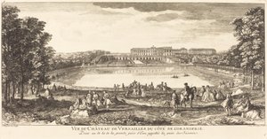 Vue du Château de Versailles du côté de l