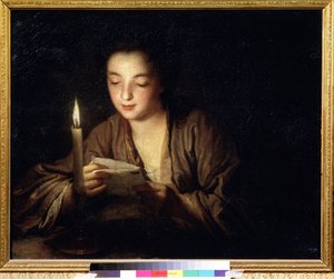 Fille à la bougie