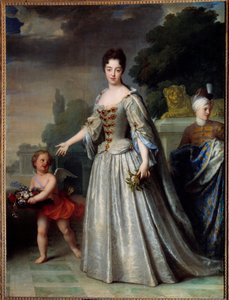 Portrait de Marie Adélaïde de Savoie, duchesse de Bourgogne dauphine de France