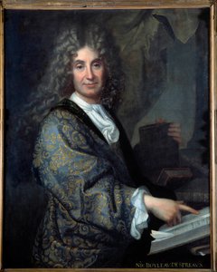 Portrait de Nicolas Boileau dit Boileau Despréaux, écrivain français