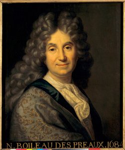 Portrait de Nicolas Boileau Despréaux (Boileau-Despréaux) (1636-1711) - Jean Baptiste Santerre