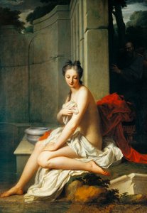 Suzanne au bain, par Jean-Baptiste Santerre