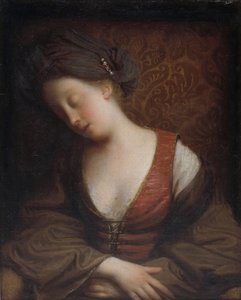 Jeune femme endormie - Jean Baptiste Santerre