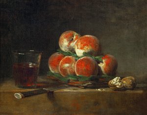 Panier de pêches - Jean Baptiste Simeon Chardin