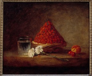 Panier de fraises des bois - Jean Baptiste Simeon Chardin