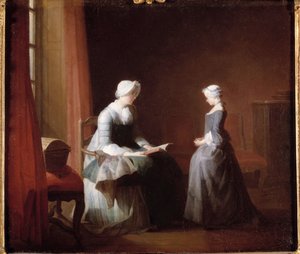 La bonne éducation - Jean Baptiste Simeon Chardin